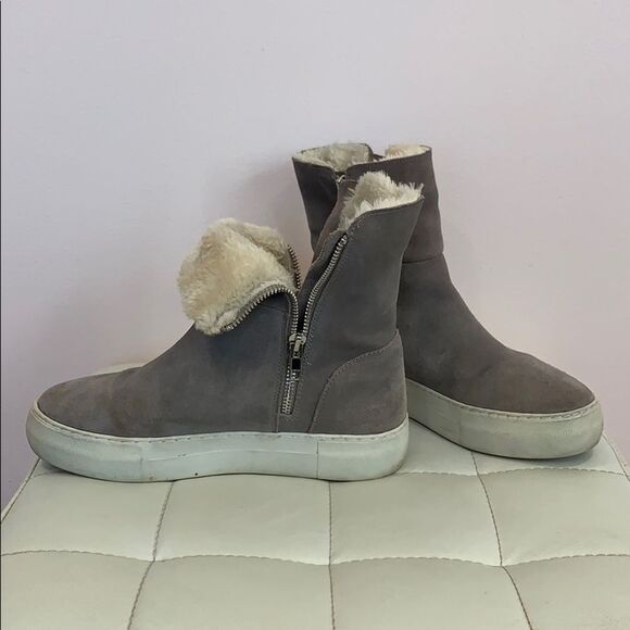Steve Madden Fur Lined Booties - Picture 2 of 3